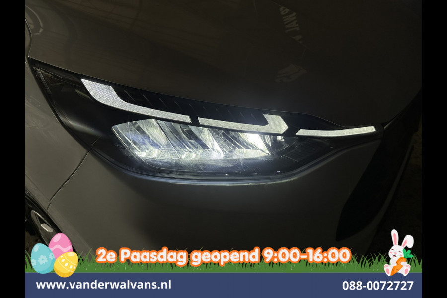 Ford Transit Custom 2.0 TDCI 136pk L2H1 Fabrieksgarantie Euro6 Airco | Camera | LED | Apple Carplay | Cruisecontrol Android Auto, Verwarmde voorruit, Parkeersensoren, Bijrijdersbank, 2740 kg trekvermogen