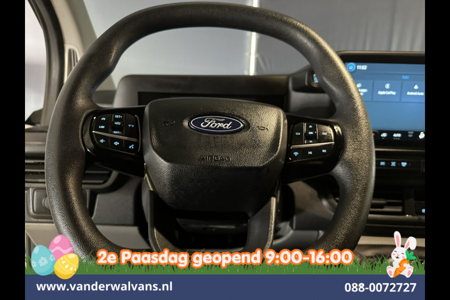 Ford Transit Custom 2.0 TDCI 136pk L2H1 Fabrieksgarantie Euro6 Airco | Camera | LED | Apple Carplay | Cruisecontrol Android Auto, Verwarmde voorruit, Parkeersensoren, Bijrijdersbank, 2740 kg trekvermogen