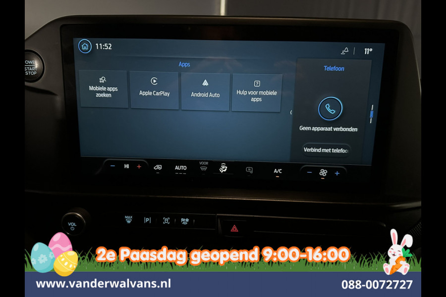 Ford Transit Custom 2.0 TDCI 136pk L2H1 Fabrieksgarantie Euro6 Airco | Camera | LED | Apple Carplay | Cruisecontrol Android Auto, Verwarmde voorruit, Parkeersensoren, Bijrijdersbank, 2740 kg trekvermogen