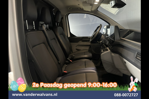 Ford Transit Custom 2.0 TDCI 136pk L2H1 Fabrieksgarantie Euro6 Airco | Camera | LED | Apple Carplay | Cruisecontrol Android Auto, Verwarmde voorruit, Parkeersensoren, Bijrijdersbank, 2740 kg trekvermogen
