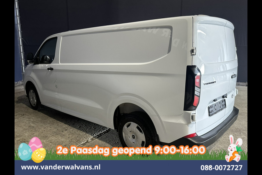 Ford Transit Custom 2.0 TDCI 136pk L2H1 Fabrieksgarantie Euro6 Airco | Camera | LED | Apple Carplay | Cruisecontrol Android Auto, Verwarmde voorruit, Parkeersensoren, Bijrijdersbank, 2740 kg trekvermogen