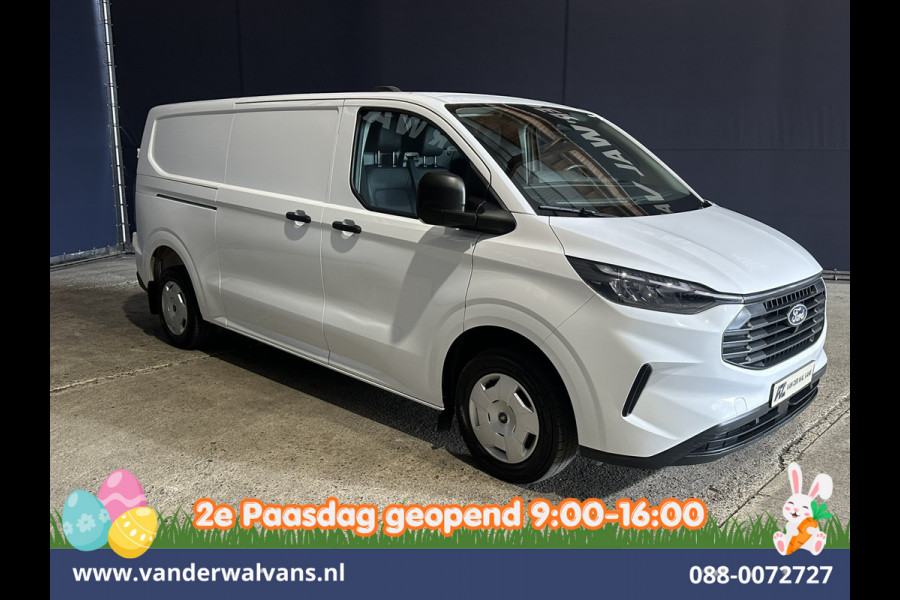 Ford Transit Custom 2.0 TDCI 136pk L2H1 Fabrieksgarantie Euro6 Airco | Camera | LED | Apple Carplay | Cruisecontrol Android Auto, Verwarmde voorruit, Parkeersensoren, Bijrijdersbank, 2740 kg trekvermogen