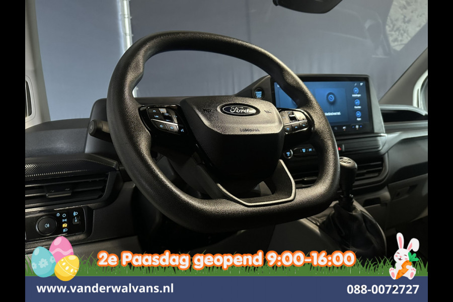 Ford Transit Custom 2.0 TDCI 136pk L2H1 Fabrieksgarantie Euro6 Airco | Camera | LED | Apple Carplay | Cruisecontrol Android Auto, Verwarmde voorruit, Parkeersensoren, Bijrijdersbank, 2740 kg trekvermogen