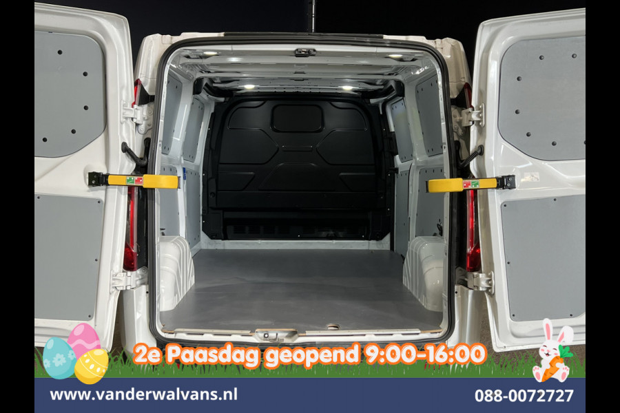 Ford Transit Custom 2.0 TDCI L2H1 Euro6 Airco | Camera | LED | Cruisecontrol | Parkeersensoren V+A Verwarmde voorruit, Bijrijdersbank, 2800kg trekvermogen