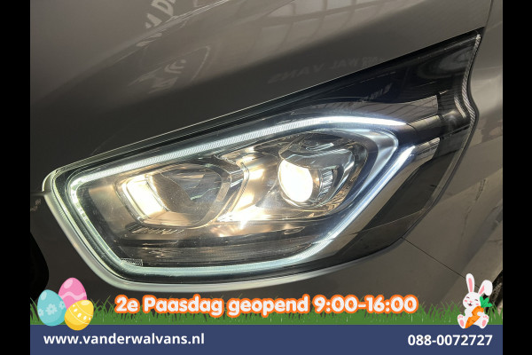 Ford Transit Custom 2.0 TDCI L2H1 Euro6 Airco | Camera | LED | Cruisecontrol | Parkeersensoren V+A Verwarmde voorruit, Bijrijdersbank, 2800kg trekvermogen