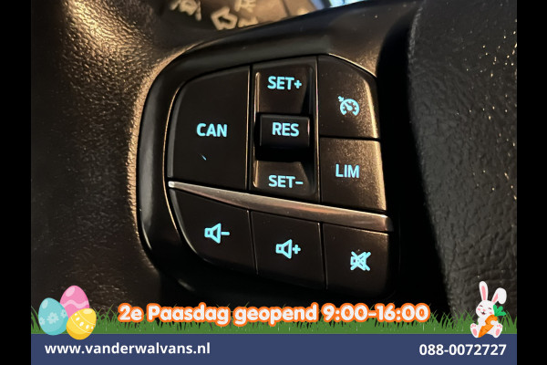 Ford Transit Custom 2.0 TDCI L2H1 Euro6 Airco | Camera | LED | Cruisecontrol | Parkeersensoren V+A Verwarmde voorruit, Bijrijdersbank, 2800kg trekvermogen