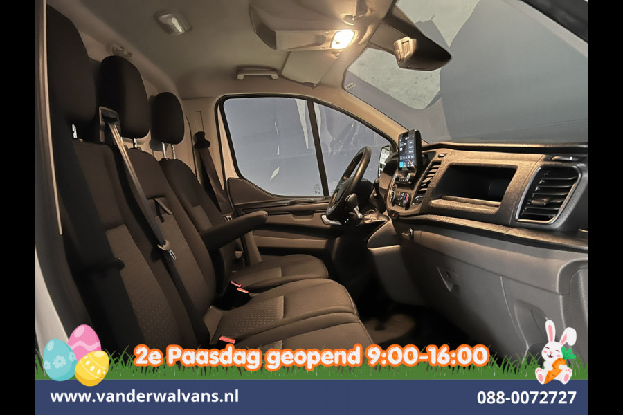 Ford Transit Custom 2.0 TDCI L2H1 Euro6 Airco | Camera | LED | Cruisecontrol | Parkeersensoren V+A Verwarmde voorruit, Bijrijdersbank, 2800kg trekvermogen