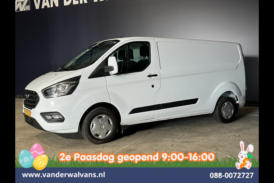 Ford Transit Custom 2.0 TDCI L2H1 Euro6 Airco | Camera | LED | Cruisecontrol | Parkeersensoren V+A Verwarmde voorruit, Bijrijdersbank, 2800kg trekvermogen