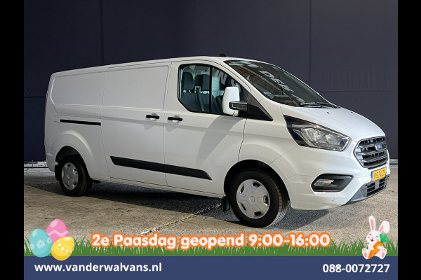 Ford Transit Custom 2.0 TDCI L2H1 Euro6 Airco | Camera | LED | Cruisecontrol | Parkeersensoren V+A Verwarmde voorruit, Bijrijdersbank, 2800kg trekvermogen