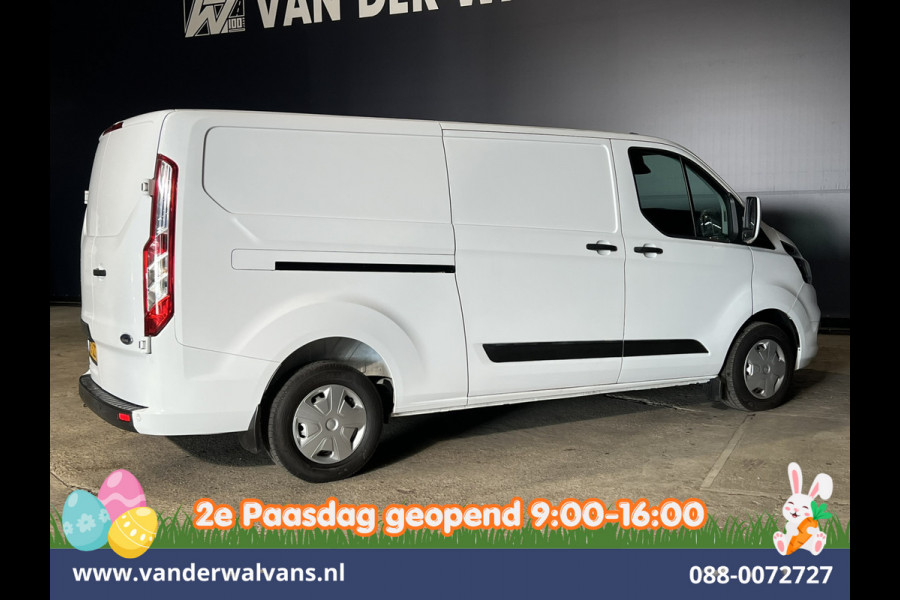 Ford Transit Custom 2.0 TDCI L2H1 Euro6 Airco | Camera | LED | Cruisecontrol | Parkeersensoren V+A Verwarmde voorruit, Bijrijdersbank, 2800kg trekvermogen