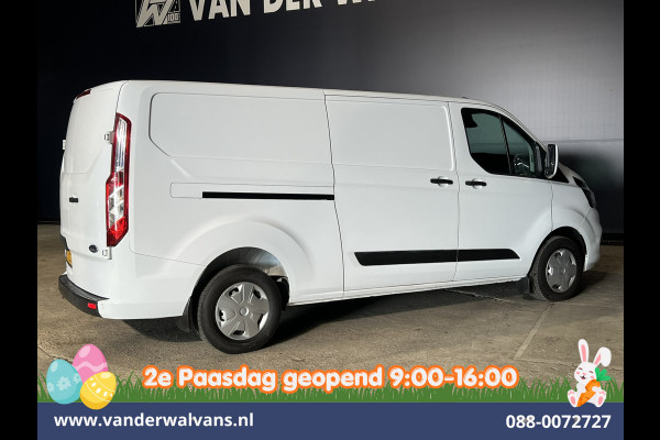 Ford Transit Custom 2.0 TDCI L2H1 Euro6 Airco | Camera | LED | Cruisecontrol | Parkeersensoren V+A Verwarmde voorruit, Bijrijdersbank, 2800kg trekvermogen
