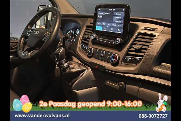 Ford Transit Custom 2.0 TDCI L2H1 Euro6 Airco | Camera | LED | Cruisecontrol | Parkeersensoren V+A Verwarmde voorruit, Bijrijdersbank, 2800kg trekvermogen