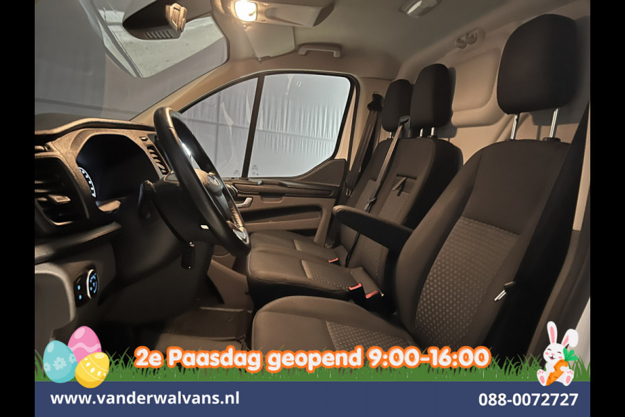 Ford Transit Custom 2.0 TDCI L2H1 Euro6 Airco | Camera | LED | Cruisecontrol | Parkeersensoren V+A Verwarmde voorruit, Bijrijdersbank, 2800kg trekvermogen