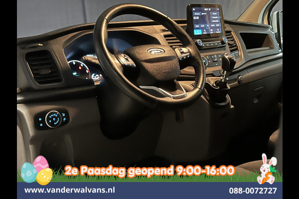Ford Transit Custom 2.0 TDCI L2H1 Euro6 Airco | Camera | LED | Cruisecontrol | Parkeersensoren V+A Verwarmde voorruit, Bijrijdersbank, 2800kg trekvermogen