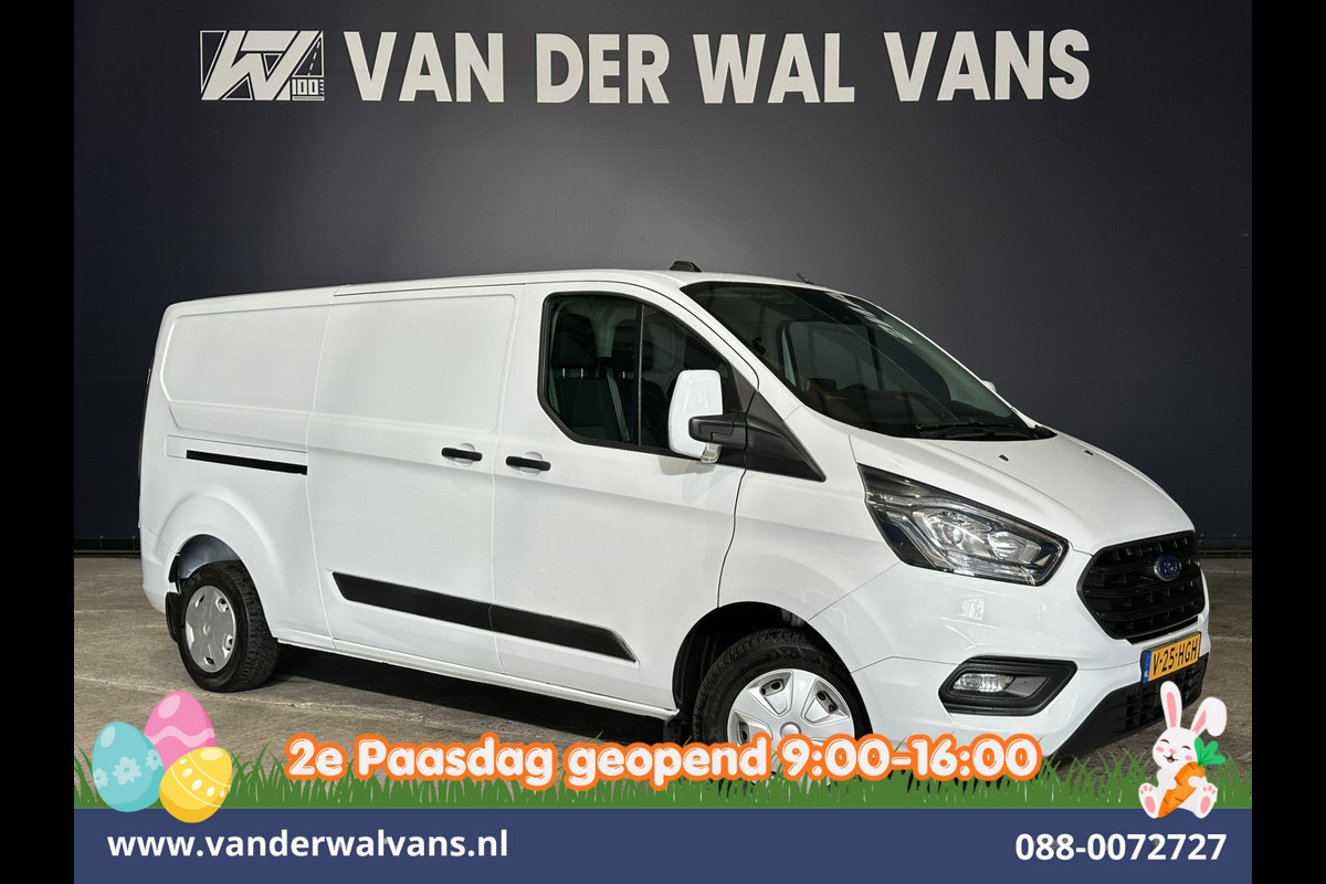Ford Transit Custom 2.0 TDCI L2H1 Euro6 Airco | Camera | Apple Carplay | LED | Cruisecontrol 2800kg trekvermogen, Android Auto, Parkeersensoren, Verwarmde voorruit, Bijrijdersbank