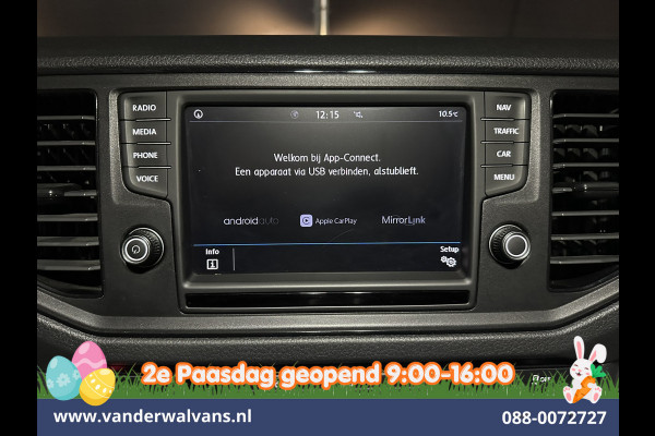 Volkswagen Crafter 2.0 TDI 177pk L3H3 L2H2 Euro6 Airco | Camera | Navigatie | Apple Carplay | Cruisecontrol Android Auto, Chauffeursstoel, 3000kg trekvermogen, Massagestoel