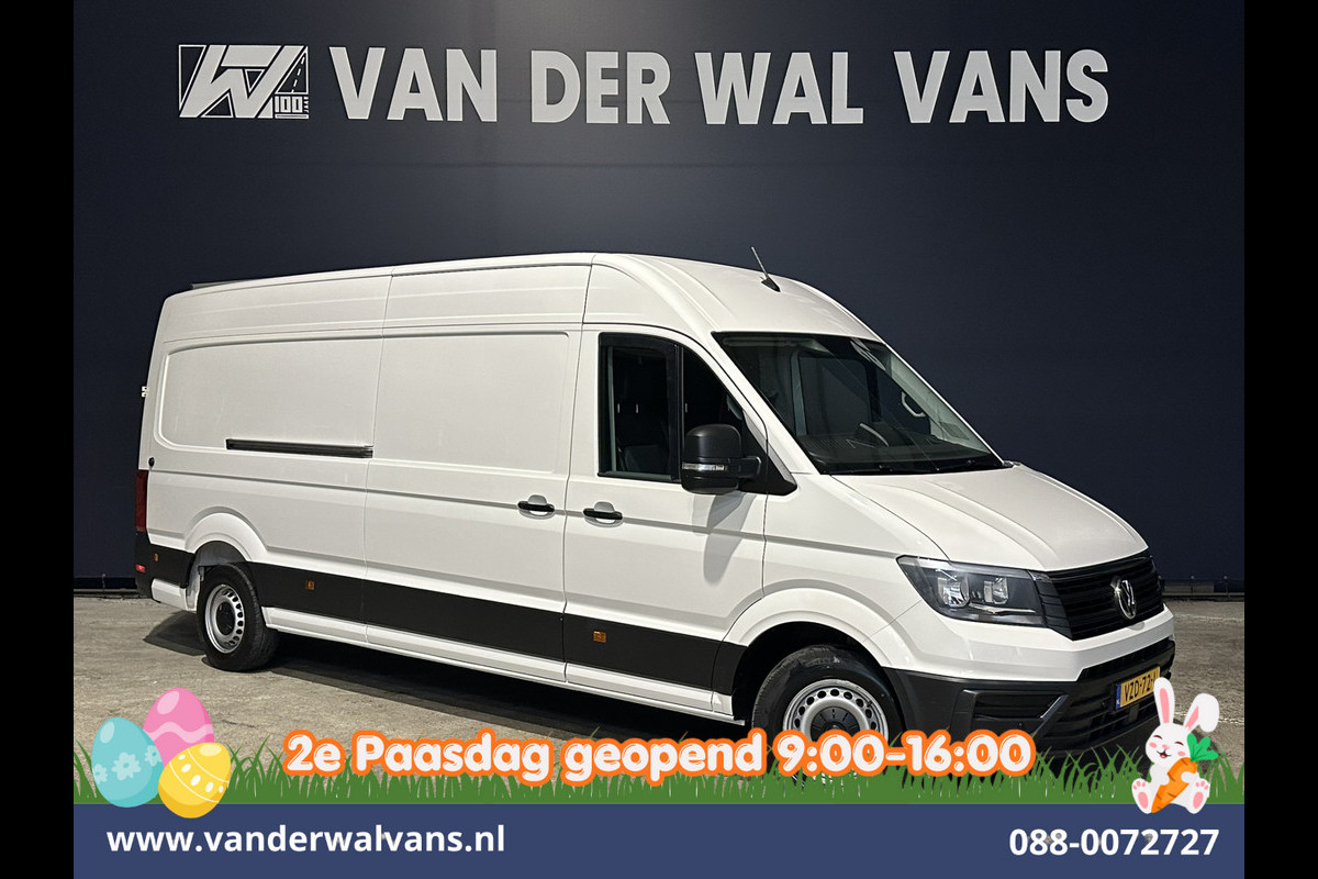 Volkswagen Crafter 2.0 TDI 140pk L4H3 L3H2 Euro6 Airco | 3000kg trekhaak | Cruisecontrol | Parkeersensoren Bijrijdersbank
