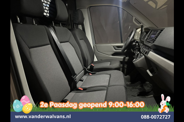 Volkswagen Crafter 2.0 TDI 140pk L3H3 L2H2 Euro6 Airco | Navigatie | Apple Carplay | Cruisecontrol Android Auto, Bijrijdersbank, 3000kg trekvermogen, zilver