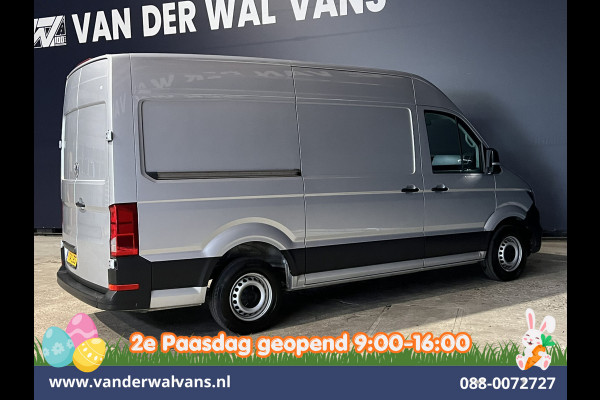 Volkswagen Crafter 2.0 TDI 140pk L3H3 L2H2 Euro6 Airco | Navigatie | Apple Carplay | Cruisecontrol Android Auto, Bijrijdersbank, 3000kg trekvermogen, zilver