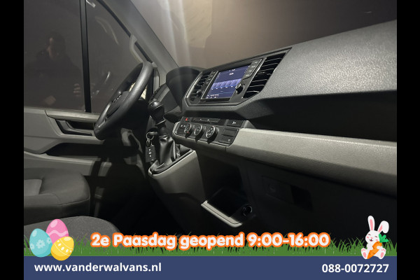 Volkswagen Crafter 2.0 TDI 140pk L3H3 L2H2 Euro6 Airco | Navigatie | Apple Carplay | Cruisecontrol Android Auto, Bijrijdersbank, 3000kg trekvermogen, zilver