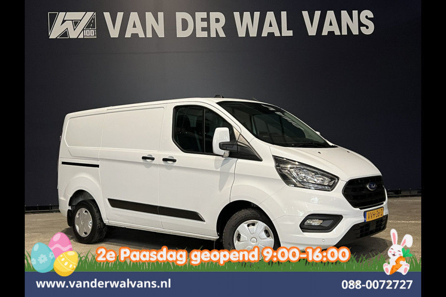 Ford Transit Custom 2.0 TDCI L1H1 Euro6 Airco | Navigatie | Camera | LED | Cruisecontrol Stoelverwarming Parkeersensoren, Verwarmde voorruit, Bijrijdersbank, 2500kg trekvermogen