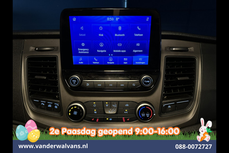 Ford Transit Custom 2.0 TDCI L1H1 Euro6 Airco | Navigatie | Camera | LED | Cruisecontrol Stoelverwarming Parkeersensoren, Verwarmde voorruit, Bijrijdersbank, 2500kg trekvermogen