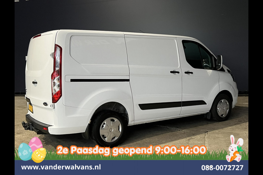 Ford Transit Custom 2.0 TDCI L1H1 Euro6 Airco | Navigatie | Camera | LED | Cruisecontrol Stoelverwarming Parkeersensoren, Verwarmde voorruit, Bijrijdersbank, 2500kg trekvermogen
