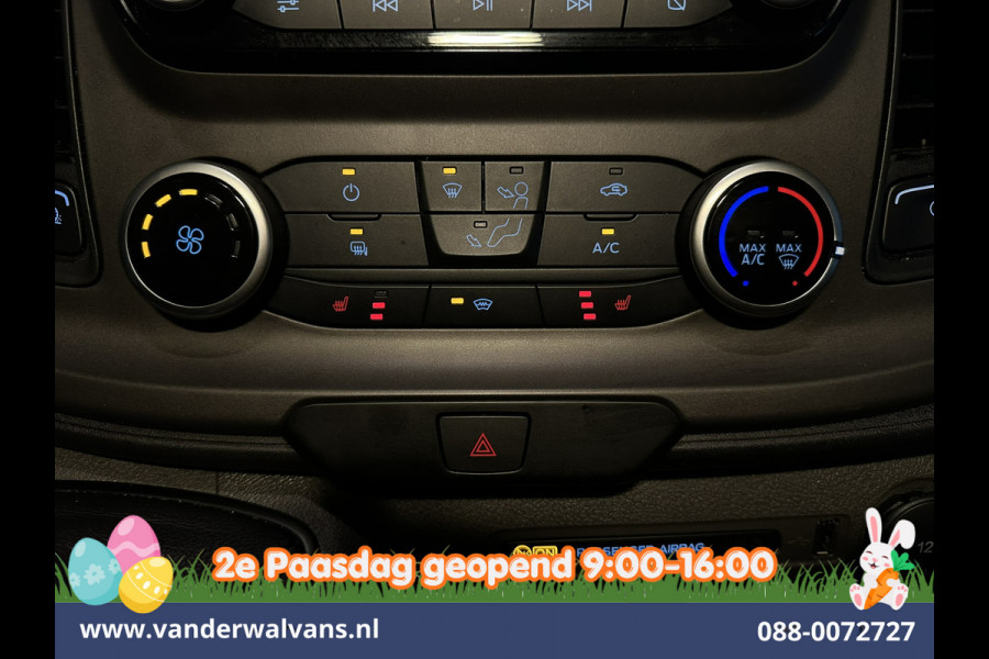 Ford Transit Custom 2.0 TDCI L1H1 Euro6 Airco | Navigatie | Camera | LED | Cruisecontrol Stoelverwarming Parkeersensoren, Verwarmde voorruit, Bijrijdersbank, 2500kg trekvermogen