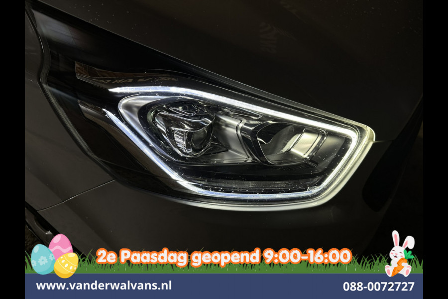 Ford Transit Custom 2.0 TDCI L1H1 Euro6 Airco | Navigatie | Camera | LED | Cruisecontrol Stoelverwarming Parkeersensoren, Verwarmde voorruit, Bijrijdersbank, 2500kg trekvermogen