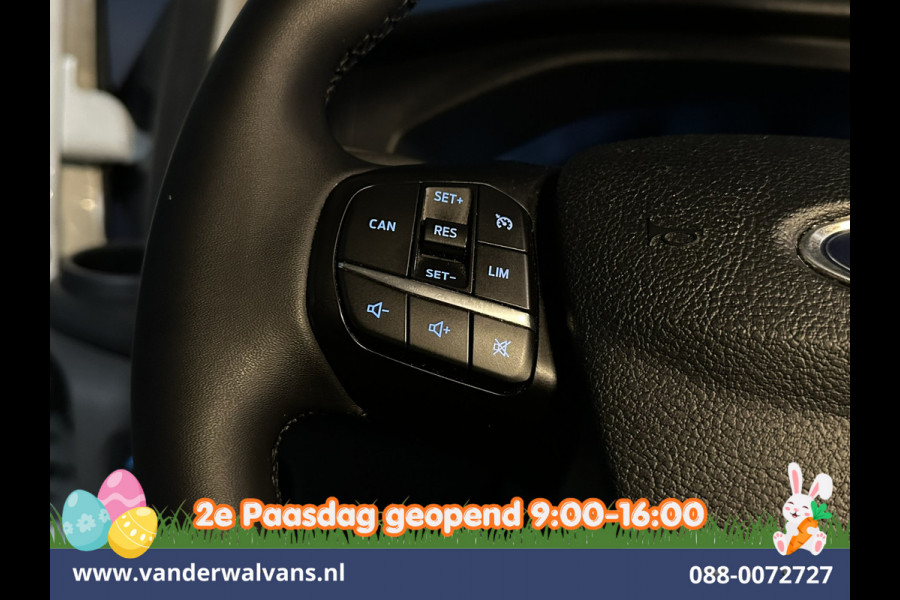 Ford Transit Custom 2.0 TDCI L1H1 Euro6 Airco | Navigatie | Camera | LED | Cruisecontrol Stoelverwarming Parkeersensoren, Verwarmde voorruit, Bijrijdersbank, 2500kg trekvermogen