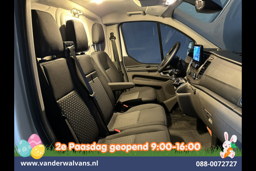 Ford Transit Custom 2.0 TDCI L1H1 Euro6 Airco | Navigatie | Camera | LED | Cruisecontrol Stoelverwarming Parkeersensoren, Verwarmde voorruit, Bijrijdersbank, 2500kg trekvermogen