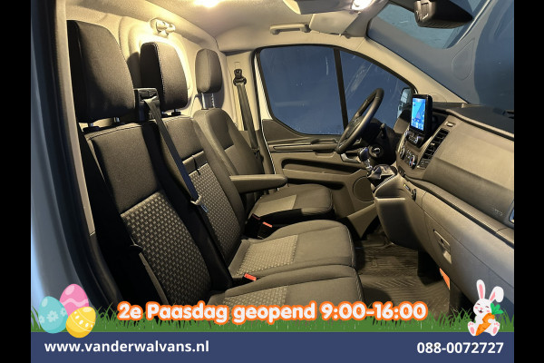 Ford Transit Custom 2.0 TDCI L1H1 Euro6 Airco | Navigatie | Camera | LED | Cruisecontrol Stoelverwarming Parkeersensoren, Verwarmde voorruit, Bijrijdersbank, 2500kg trekvermogen