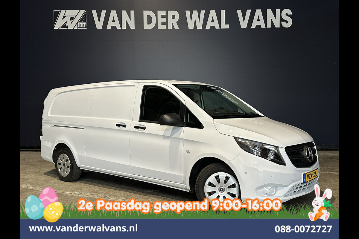 Mercedes-Benz Vito 114 CDI 136pk 9G-Tronic Automaat L3H1 Euro6 *Rijklaar direct Rijden* Airco | Camera | Apple Carplay | Android Auto Cruisecontrol, 2500kg Trekhaak, Parkeersensoren