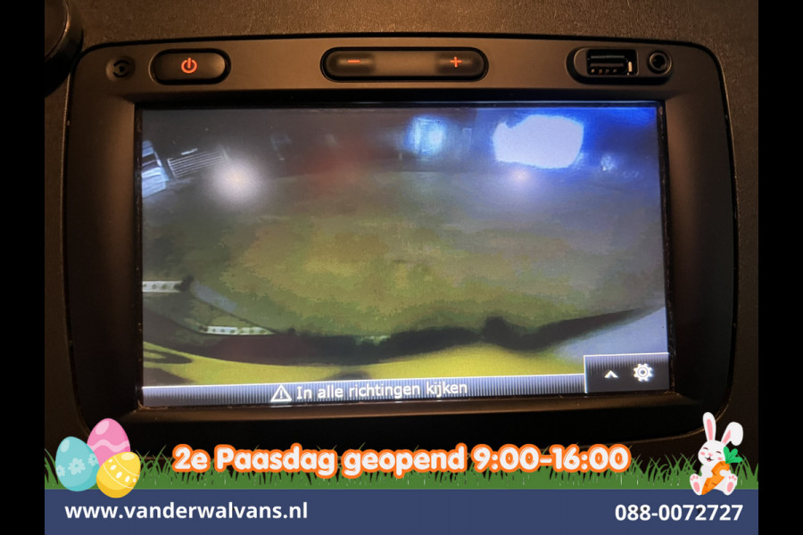 Opel Movano 2.3 Turbo 146pk L2H2 Dubbele cabine Euro6 Airco | Imperiaal | Omvormer | 2500kg Trekhaak Navigatie, Camera, Cruisecontrol, Parkeersensoren, 5-zits