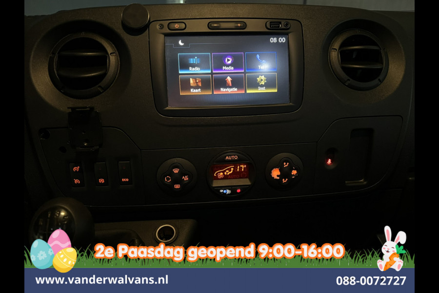 Opel Movano 2.3 Turbo 146pk L2H2 Dubbele cabine Euro6 Airco | Imperiaal | Omvormer | 2500kg Trekhaak Navigatie, Camera, Cruisecontrol, Parkeersensoren, 5-zits