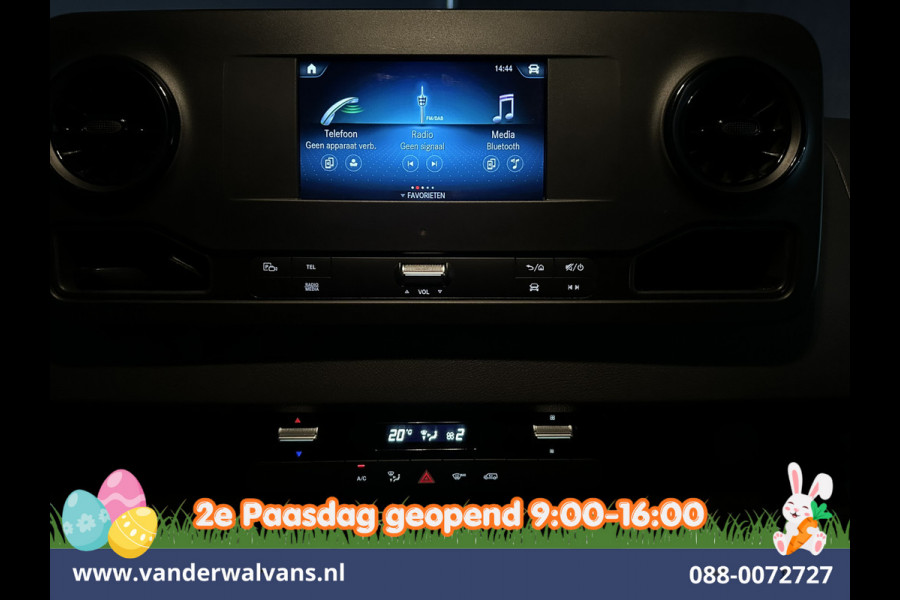 Mercedes-Benz Sprinter 315 CDI 150pk L2H1 Euro6 Airco | Camera | Apple Carplay | Cruisecontrol | Stoelverwarming Android Auto, Parkeersensoren, Bijrijdersbank