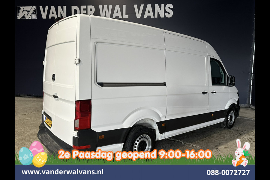 Volkswagen Crafter 2.0 TDI 141pk L3H3 L2H2 Euro6 Airco | Camera | Apple Carplay | Android Auto | Cruisecontrol | Massagestoel Chauffeursstoel, 2800kg trekvermogen