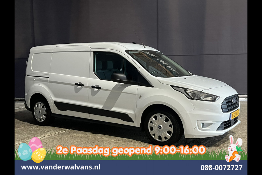 Ford Transit Connect 1.5 EcoBlue 100pk L2H1 *Rijklaar Direct Rijden* Euro6 Airco | 3-Zits | Cruisecontrol | Stoelverwarming | Verwarmde voorruit Parkeersensoren, Bijrijdersbank