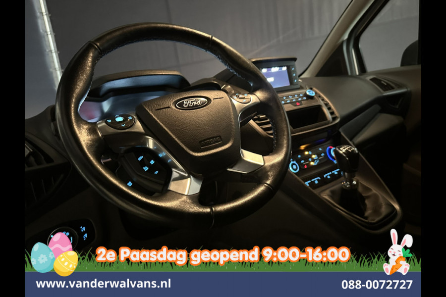 Ford Transit Connect 1.5 EcoBlue 100pk L2H1 *Rijklaar Direct Rijden* Euro6 Airco | 3-Zits | Cruisecontrol | Stoelverwarming | Verwarmde voorruit Parkeersensoren, Bijrijdersbank