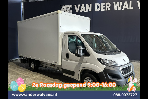 Peugeot Boxer 2.2 BlueHDi 141pk Bakwagen 436cm Lang Laadklep Euro6 Airco | Cruisecontrol | 1055kg laadvermogen Camera, Bijrijdersbank