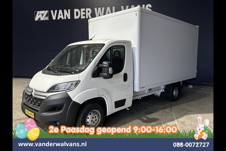 Citroën Jumper 2.2 BlueHDi 141pk Bakwagen 436cm Lang Laadklep Euro6 Airco | 1075kg laadvermogen Bijrijdersbank