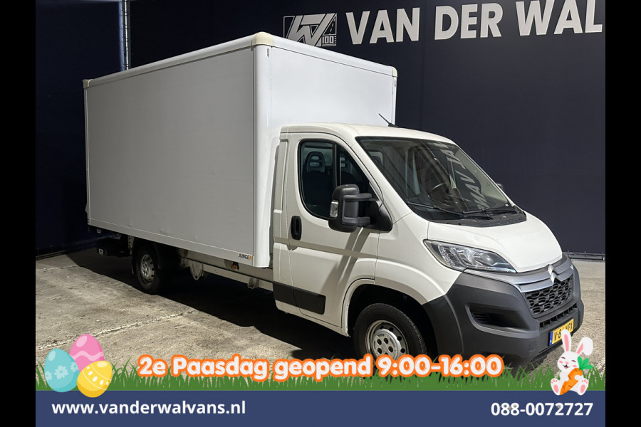 Citroën Jumper 2.2 BlueHDi 141pk Bakwagen 436cm Lang Laadklep Euro6 Airco | 1075kg laadvermogen Bijrijdersbank