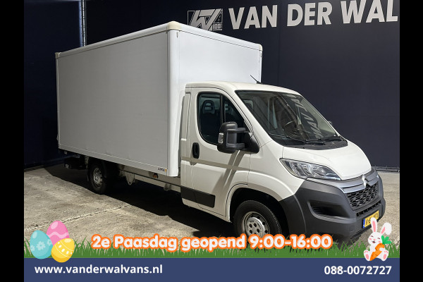 Citroën Jumper 2.2 BlueHDi 141pk Bakwagen 436cm Lang Laadklep Euro6 Airco | 1075kg laadvermogen Bijrijdersbank