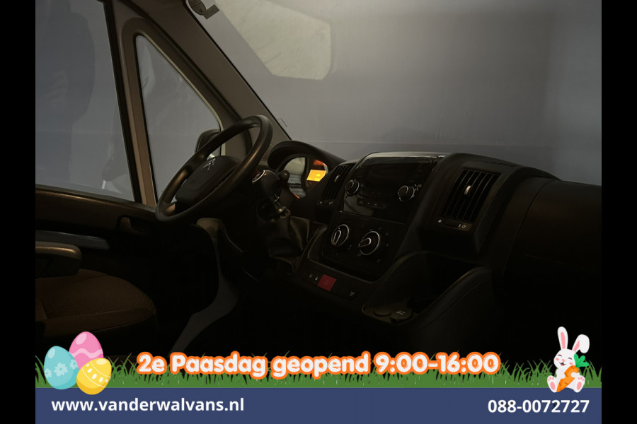 Citroën Jumper 2.2 BlueHDi 141pk Bakwagen 436cm Lang Laadklep Euro6 Airco | 1015kg laadvermogen | Cruisecontrol Camera, Bijrijdersbank