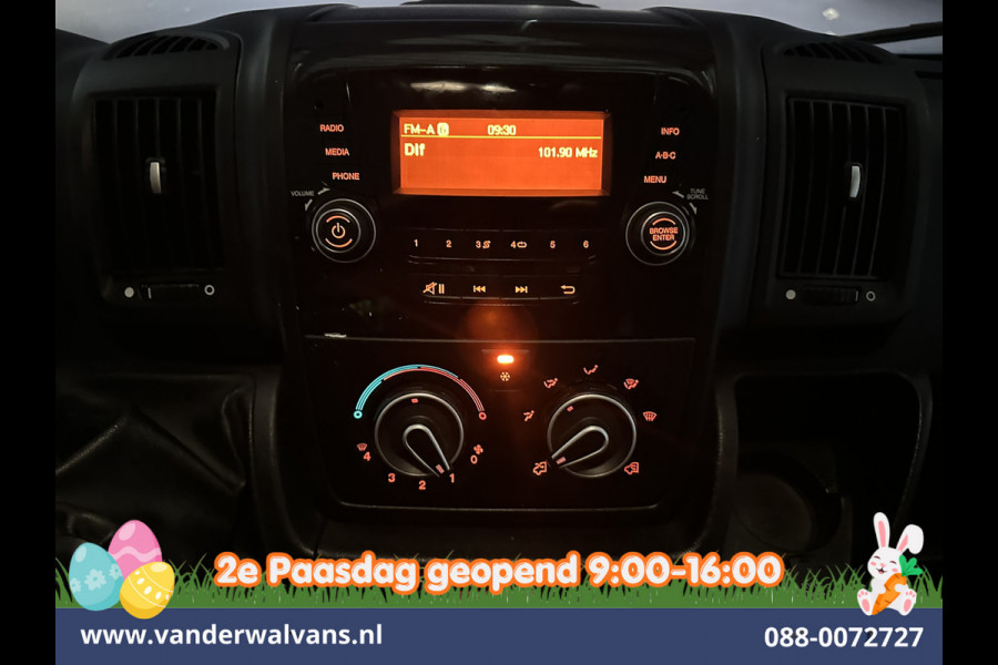Citroën Jumper 2.2 BlueHDi 141pk Bakwagen 436cm Lang Laadklep Euro6 Airco | 1015kg laadvermogen | Cruisecontrol Camera, Bijrijdersbank