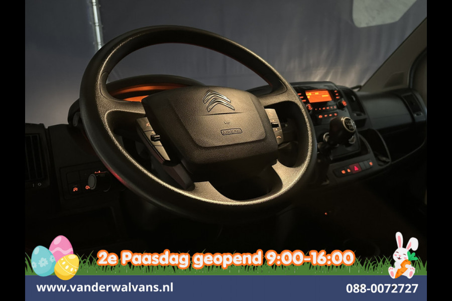 Citroën Jumper 2.2 BlueHDi 141pk Bakwagen 436cm Lang Laadklep Euro6 Airco | 1015kg laadvermogen | Cruisecontrol Camera, Bijrijdersbank