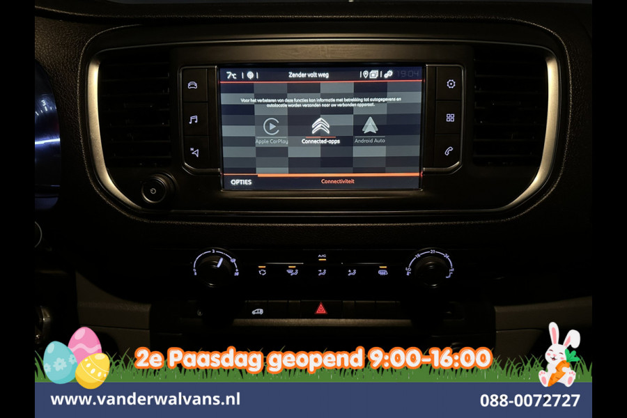 Citroën Jumpy 2.0 BlueHDI 150pk L3H1 inrichting Euro6 Airco | Navigatie | 2500kg Trekhaak | Cruisecontrol | Apple Carplay Android Auto, Parkeersensoren