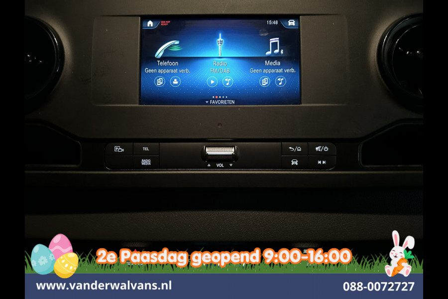 Mercedes-Benz Sprinter 314 CDI 143pk L2H1 RWD Euro6 Airco | Camera | Apple Carplay | Trekhaak Android Auto, Chauffeursstoel, 270 graden achterdeuren