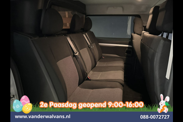Opel Vivaro 2.0CDTI 145pk L3H1 Dubbele Cabine Euro6 Airco | 6-Zits | Navigatie | 2500kg Trekhaak | Apple Carplay Android Auto, Cruisecontrol, Parkeersensoren