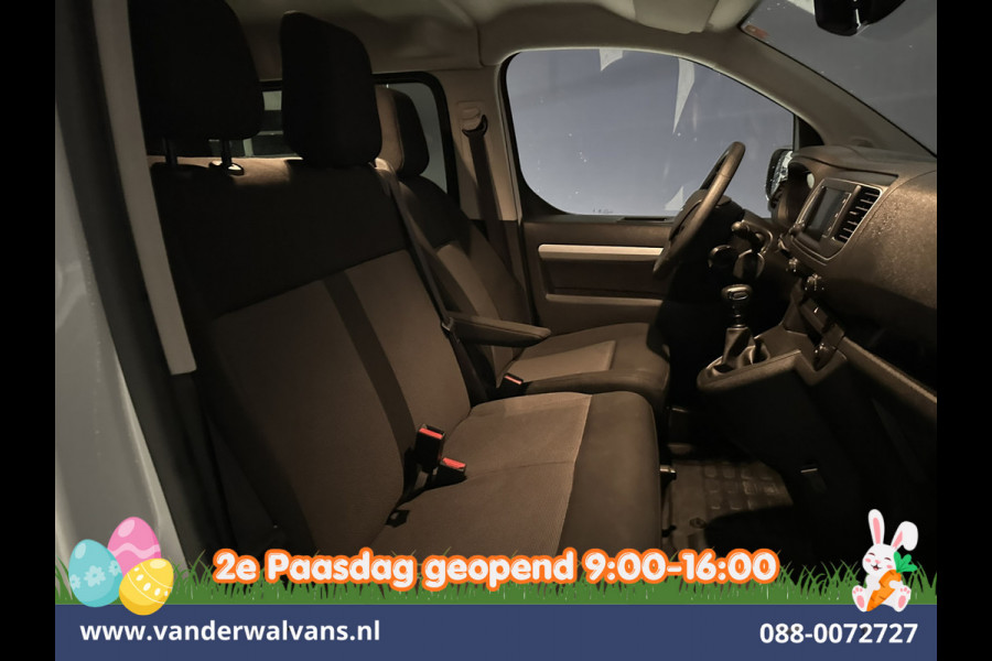 Opel Vivaro 2.0CDTI 145pk L3H1 Dubbele Cabine Euro6 Airco | 6-Zits | Navigatie | 2500kg Trekhaak | Apple Carplay Android Auto, Cruisecontrol, Parkeersensoren